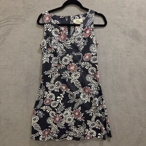 VTG DBY Ltd. 90s Y2K Baby Doll Floral Dress Woman Size 4 Casual Classic Coquette